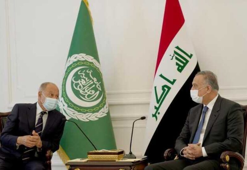 الكاظمي يلتقي أبو الغيط