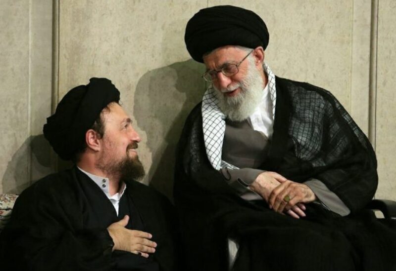 خامنئي وحسن الخميني