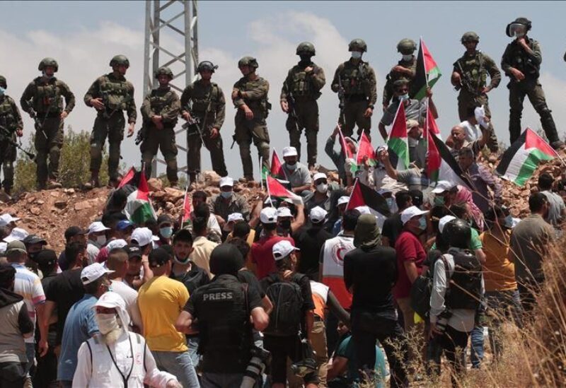 مواجهات بين الجيش الإسرائيلي والفلسطينيين