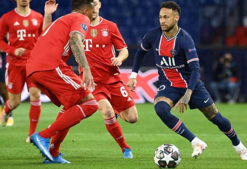 لاعب باريس سان جيرمان نيمار