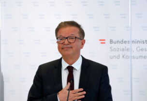 وزير الصحة النمساوي المستقبل، رودولف أنشوبر