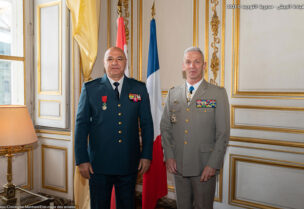 العماد جوزيف عون والجنرال Francois LECOINTRE
