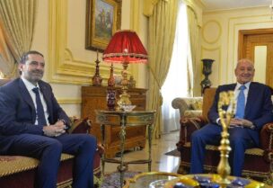 نبيه بري وسعد الحريري