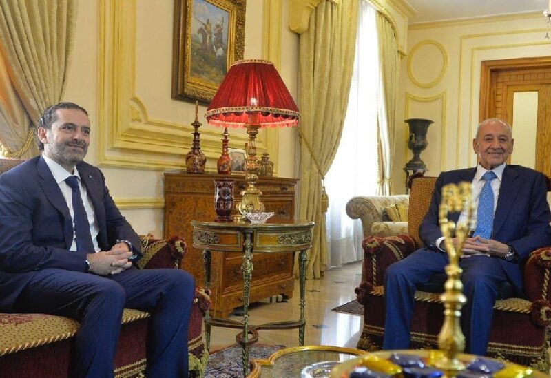 نبيه بري وسعد الحريري