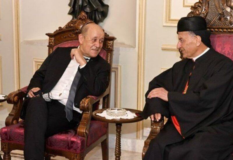البطريرك الراعي ولودريان