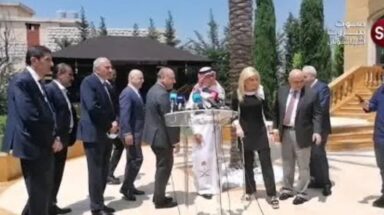 تكتل الجمهورية القوية مع السفير السعودي