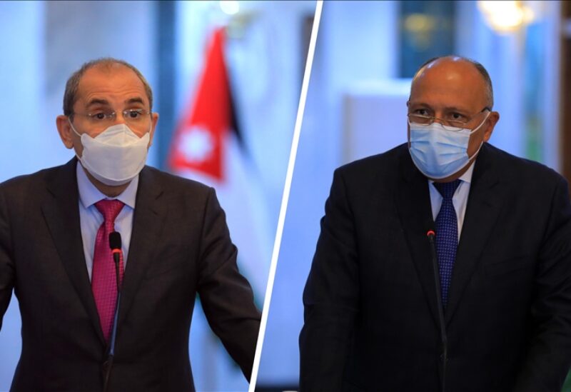 سامح شكري وأيمن الصفدي