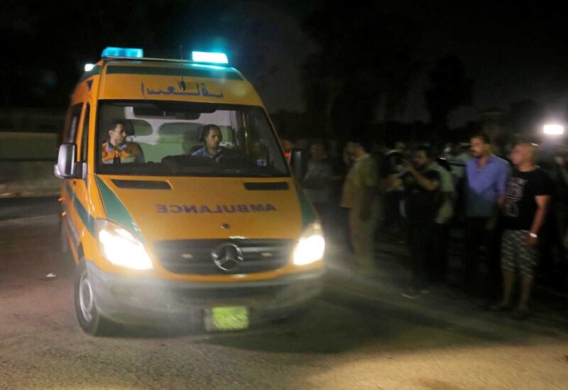 سيارة إسعاف مصرية