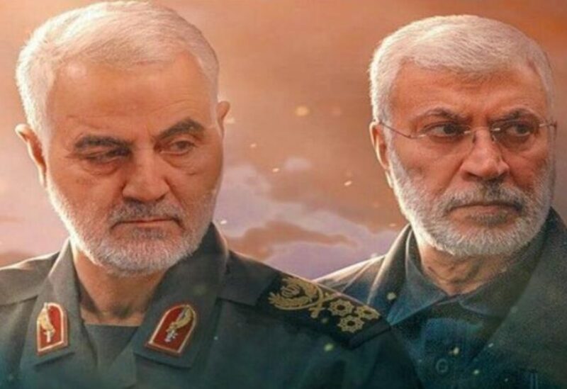 قاسم سليماني ابو مهدي المهندس