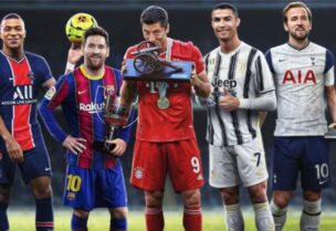 ليفاندوفسكي يتوج بجائزة الحذاء الذهبي