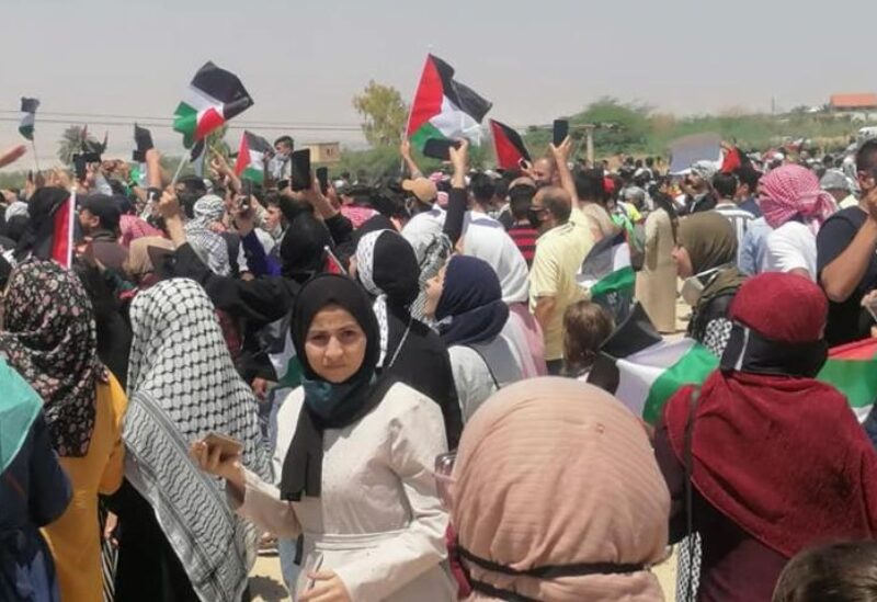 متظاهرون اردنيون