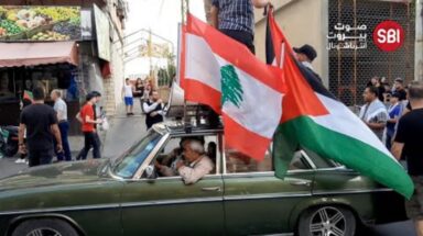 مسيرات في صيدا دعما للقضية الفلسطينية