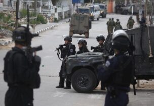 مواجهات بين الفلسطينيين والجيش الإسرائيلي