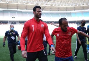 لاعبو نادي الأهلي المصري