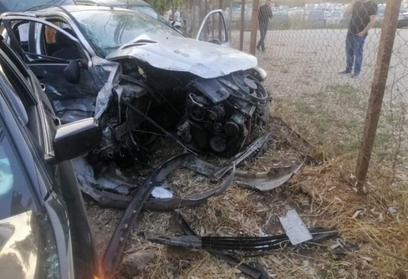 حادث مروري على طريق النبطية الفوقا