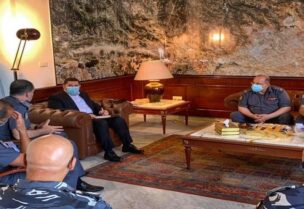 اجتماع أمني برئاسة محافظ جبل لبنان القاضي محمد المكاوي
