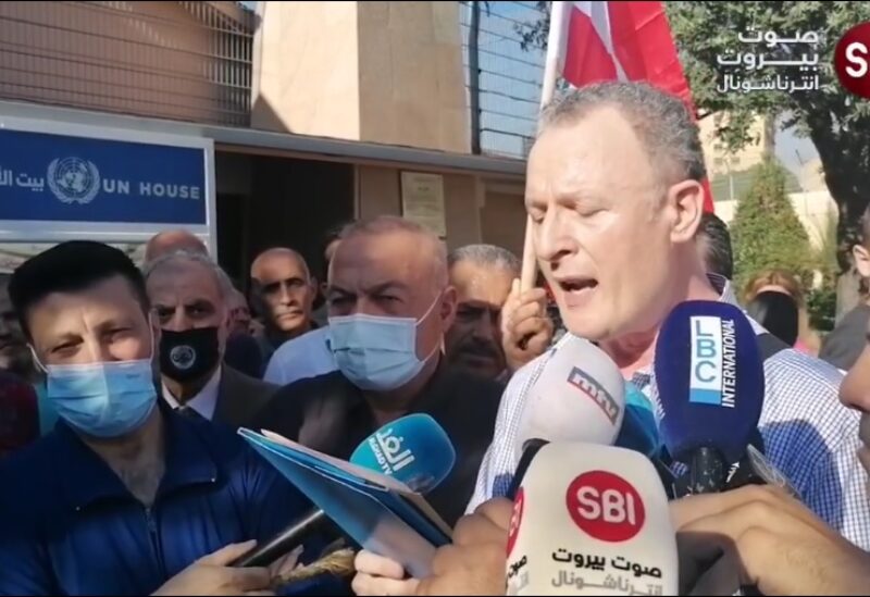 وقفات احتجاجية أمام مبنى الأمم المتحدة