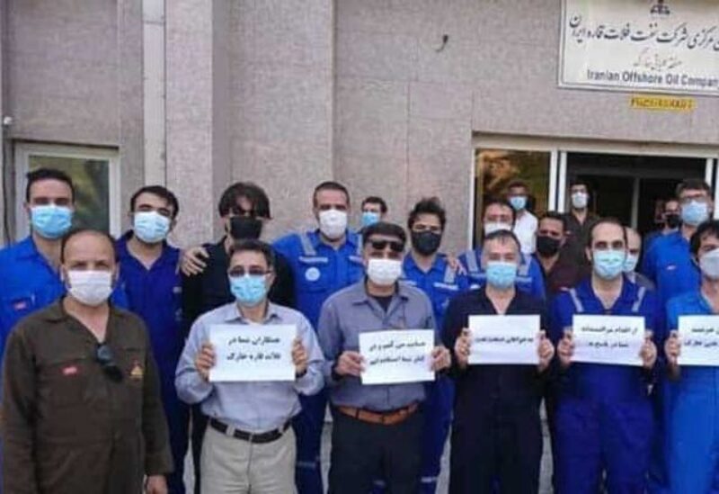 احتجاجات عمال النفط في إيران