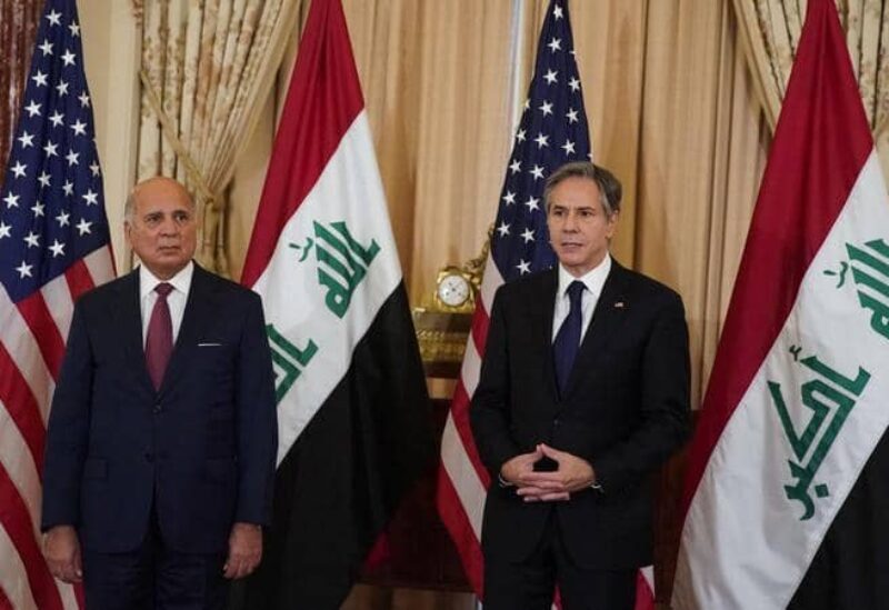 وزيري خارجية العراق وأميركا