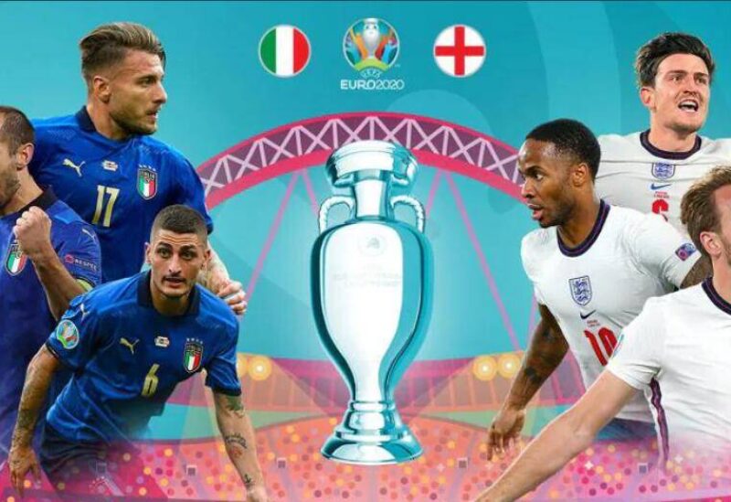 مباراة نارية بين انجلترا وايطاليا