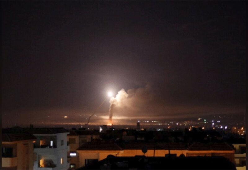 قصف على مواقع عسكرية في سوريا