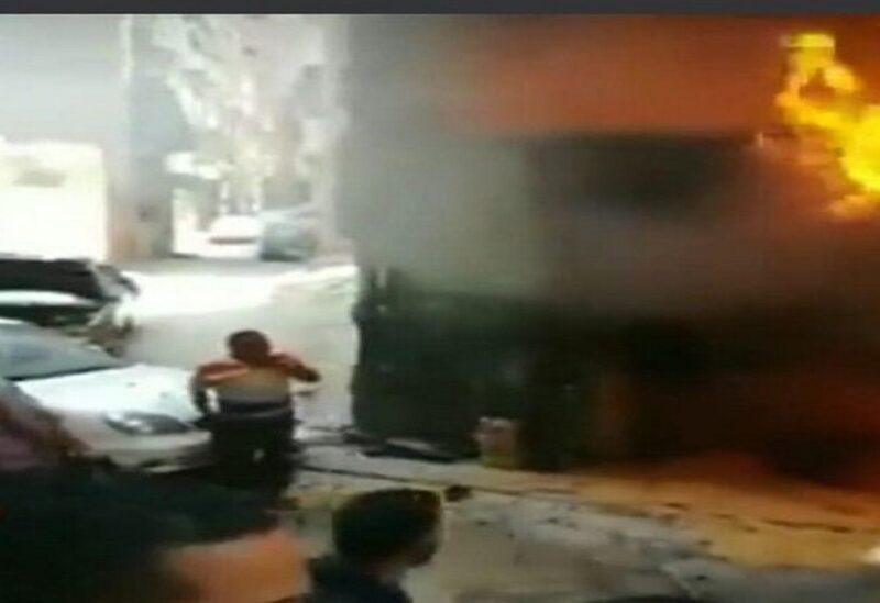 مكان الحادثة