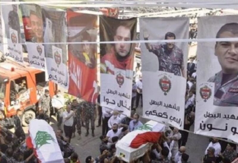 شهداء فوج إطفاء بيروت