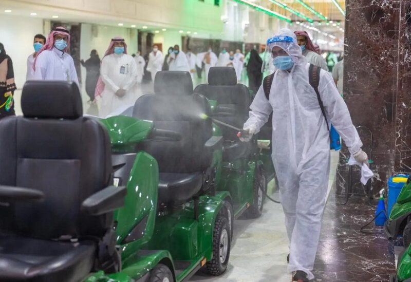 إجراءات جديدة لمكافحة عدوى كورونا في المسجد الحرام