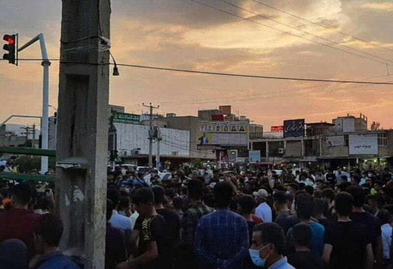 من احتجاجات الأحواز