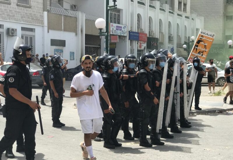 الاحتجاجات في تونس