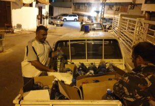ضبط كمية من المحروقات بين المنازل في بيروت