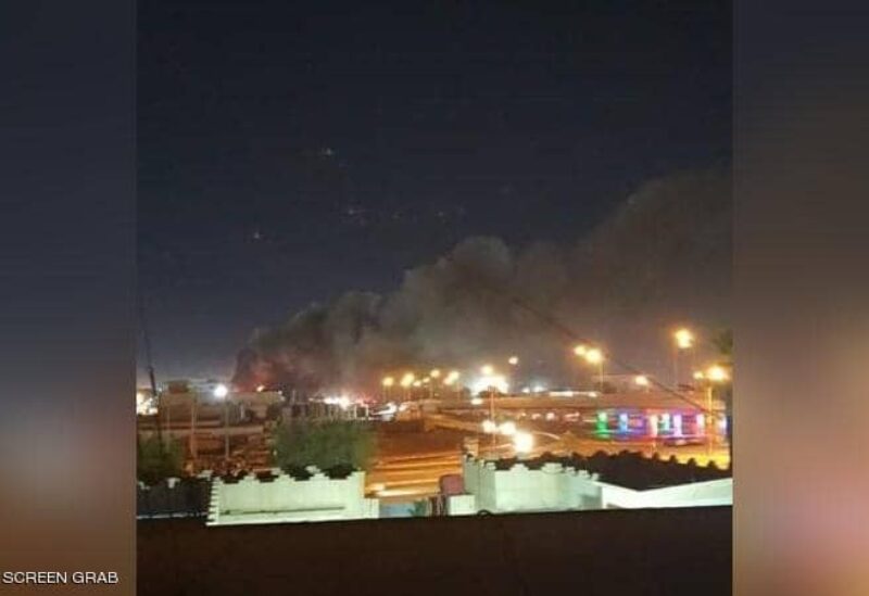 حريق في العراق