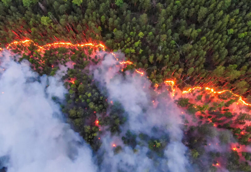 إجلاء مئات السكان بسبب حرائق الغابات في روسيا