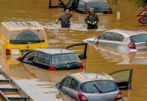 ارتفاع ضحايا الفيضانات في أوروبا