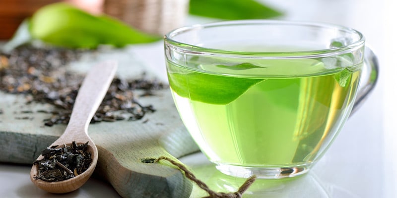 الشاي الأخضر