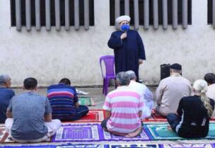 جانب من خطبة العيد في سجن رومية
