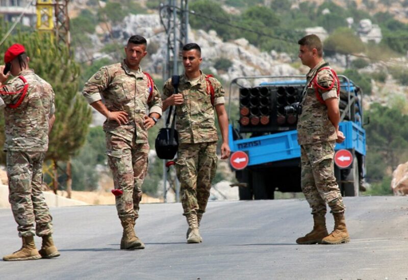 عناصر من الجيش اللبناني في الجنوب