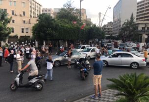 تحركات في شوارع صيدا