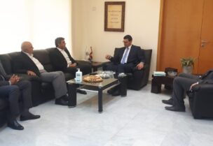 الدكاش وحواط زارا وزير الزراعة