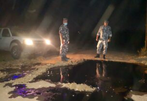 إدارة منشآت النفط اوفدت فريقا فنيا لمعالجة التسرب في الشمال