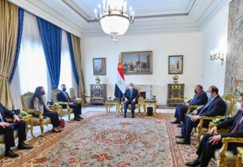 لقاء السيسي وجيك سوليفان