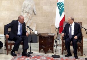 الرئيس عون ورئيس الوزراء الأردني