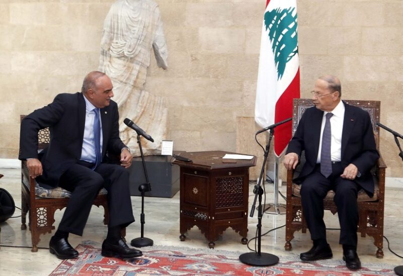 الرئيس عون ورئيس الوزراء الأردني