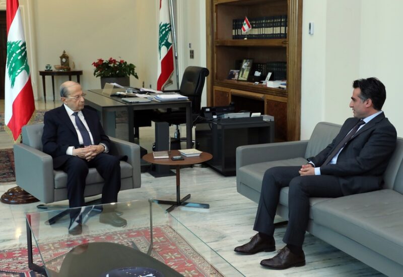 الوزير علي حمية والرئيس عون