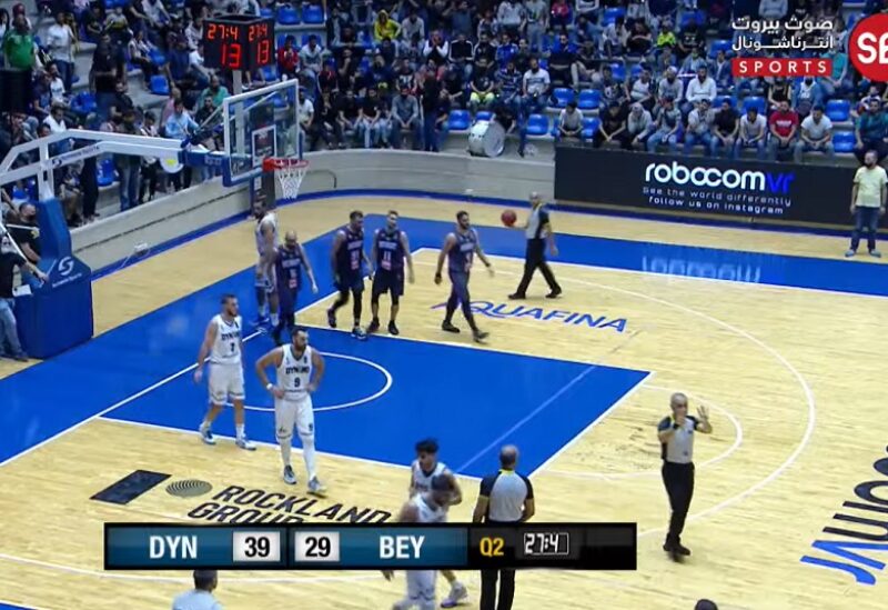 Dynamo VS Beirut Round 4 XXL Energy Lebanese Basketball Championship