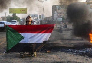 احتجاجات في السودان ضد الانقلاب