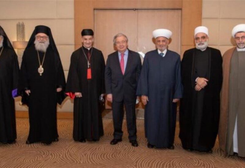 القادة الروحيين لغوتيريش