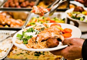 بوفيه طعام- تعبيرية