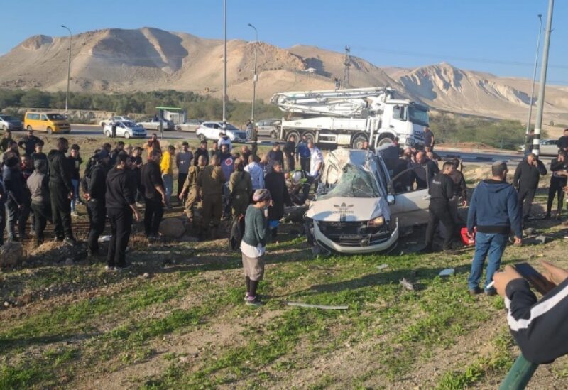 من مكان الحادث
