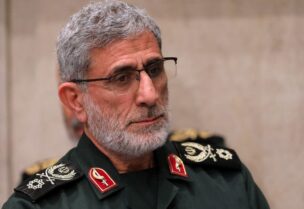 قائد فيلق القدس في الحرس الثوري الإيراني إسماعيل قاآني
